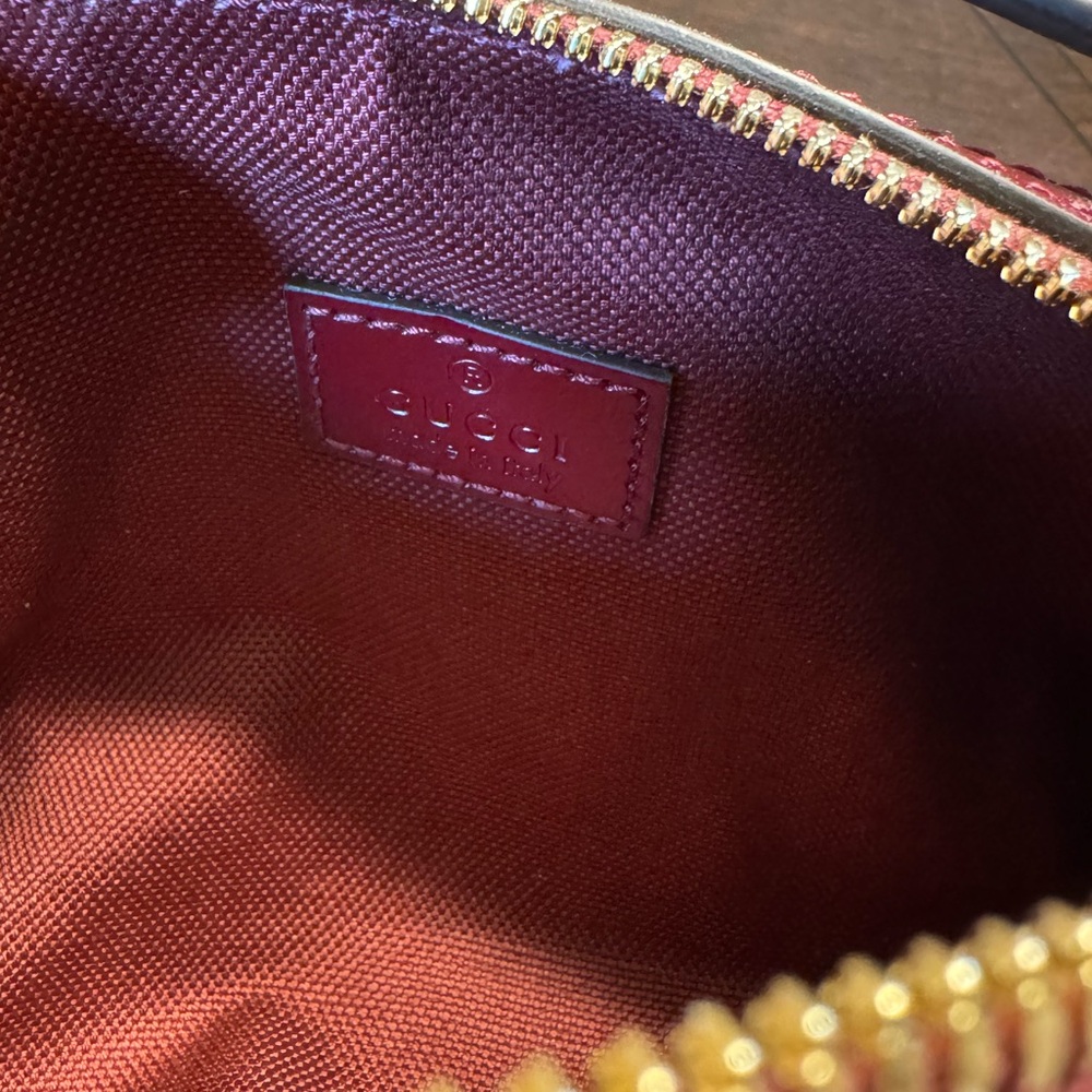 New Authentic Gucci GG Supreme Shadow Logo Shoulder Bag - Picture 11 of 12